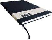Büngers Notebook Creative harmaa A4 vuorattu 120gsm