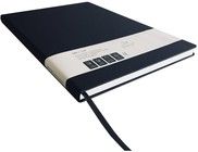 Büngers Notebook Creartive grey A4 Olinjerad 120gsm