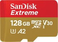 SANDISK MicroSDXC Extreme 128 Adapter 160MB/s A1 C10 V30